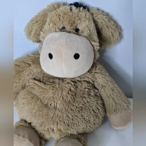 Warmies Cozy Plush Donkey Large Therapy Microwavable Heatable Lavender Weighted